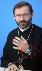 Новий Глава греко-католиків носить український годинник за 90 євро