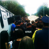 Міліція затримала 8 учасників акції протесту біля Мистецького Арсеналу