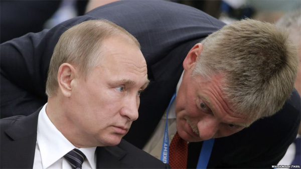 У Кремлі кажуть, що громадськість на помилування Сенцова не впливає