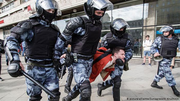 Затримання в Москві порушують міжнародні зобов’язання РФ