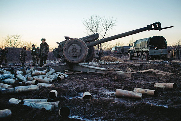 Ситуація на фронті: російські війська гатили з гармат