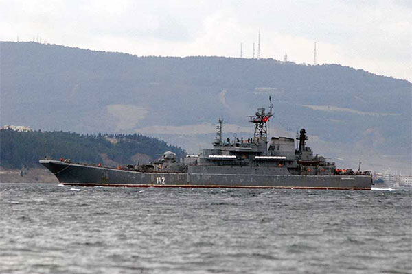 Росія нарощує військову присутність у Середземному морі