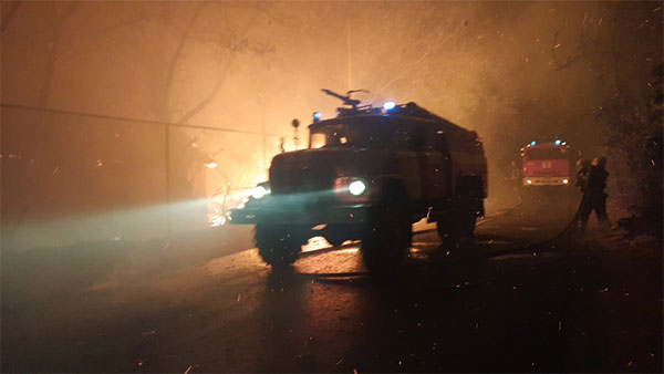Пожежі на Луганщині. Оперативна інформація