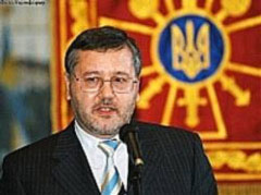 Міністр Гриценко не дозволить керувати армією Кузьмуку