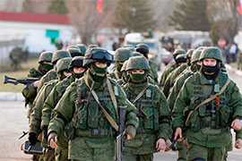 «Зелені чоловічки» в українському Криму