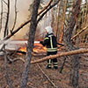 Боротьба з пожежами на Луганщині триває